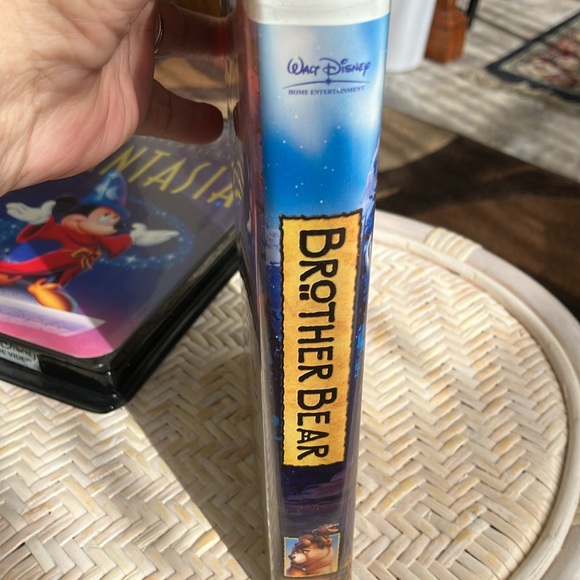 VHS 2 VIDEOS WALT DISNEY MASTERPIECE FANTASIA AND BROTHER BEAR THX CERTIFIED - Picture 14 of 14